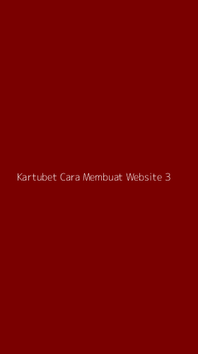 Tampilan Antarmuka Aplikasi Kartubet Cara Membuat Website - 3