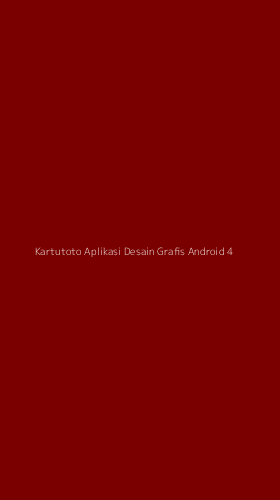Tampilan Antarmuka Aplikasi Kartutoto Aplikasi Desain Grafis Android - 4