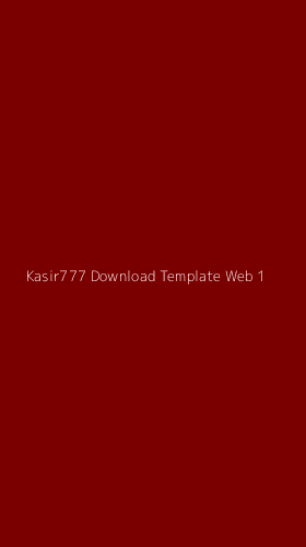Tampilan Antarmuka Aplikasi Kasir777 Download Template Web - 1