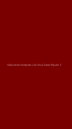 Tampilan Antarmuka Aplikasi Kaskustoto Kumpulan Link Situs Game Populer - 3