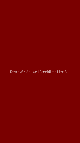 Tampilan Antarmuka Aplikasi Katak Win Aplikasi Pendidikan Lite - 3
