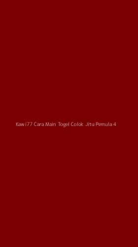 Tampilan Antarmuka Aplikasi Kawi77 Cara Main Togel Colok Jitu Pemula - 4