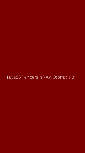 Tampilan Antarmuka Aplikasi Kaya88 Pembersih Ram Otomatis - 3