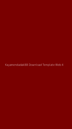 Tampilan Antarmuka Aplikasi Kayamendadak88 Download Template Web - 4