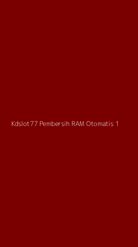 Tampilan Antarmuka Aplikasi Kdslot77 Pembersih Ram Otomatis - 1