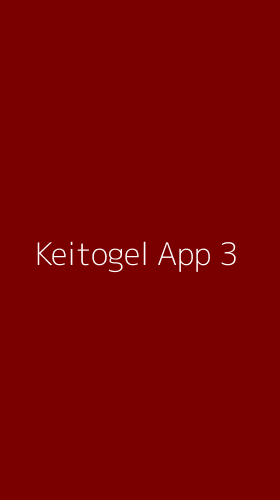 Tampilan Antarmuka Aplikasi Keitogel App - 3