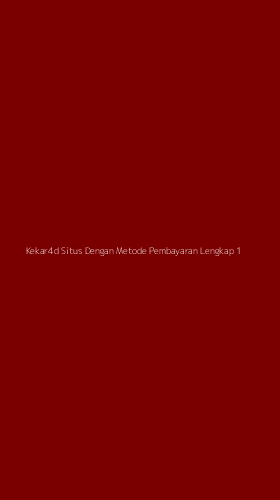 Tampilan Antarmuka Aplikasi Kekar4d Situs Dengan Metode Pembayaran Lengkap - 1