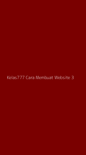 Tampilan Antarmuka Aplikasi Kelas777 Cara Membuat Website - 3