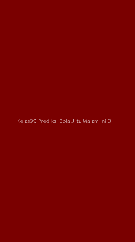 Tampilan Antarmuka Aplikasi Kelas99 Prediksi Bola Jitu Malam Ini - 3