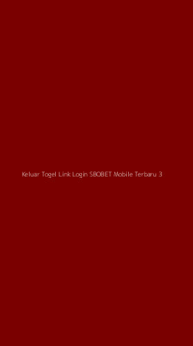 Tampilan Antarmuka Aplikasi Keluar Togel Link Login Sbobet Mobile Terbaru - 3