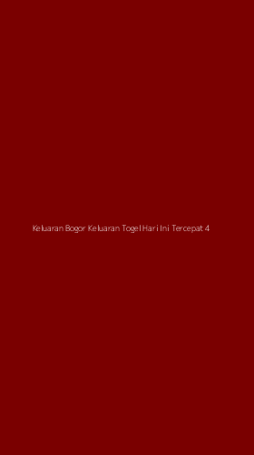 Tampilan Antarmuka Aplikasi Keluaran Bogor Keluaran Togel Hari Ini Tercepat - 4