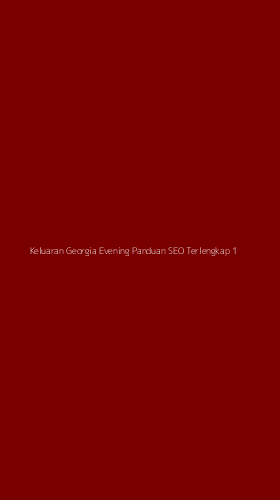 Tampilan Antarmuka Aplikasi Keluaran Georgia Evening Panduan Seo Terlengkap - 1