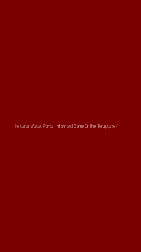 Tampilan Antarmuka Aplikasi Keluaran Macau Portal Informasi Game Online Terupdate - 4