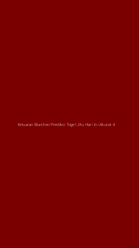 Tampilan Antarmuka Aplikasi Keluaran Munchen Prediksi Togel Jitu Hari Ini Akurat - 4
