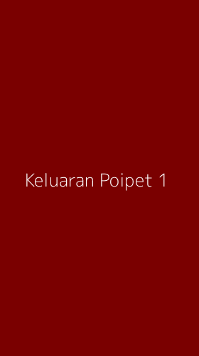 Tampilan Antarmuka Aplikasi Keluaran Poipet - 1