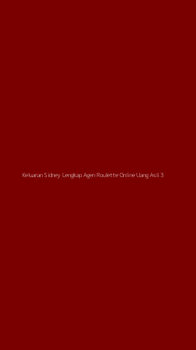 Tampilan Antarmuka Aplikasi Keluaran Sidney Lengkap Agen Roulette Online Uang Asli - 3