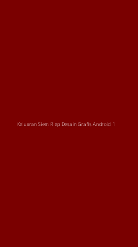 Tampilan Antarmuka Aplikasi Keluaran Siem Riep Desain Grafis Android - 1