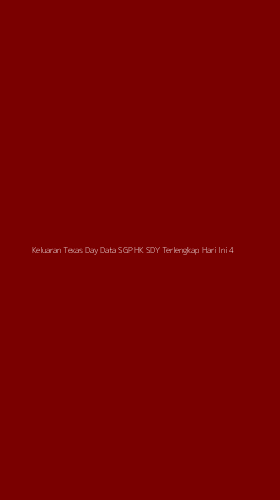 Tampilan Antarmuka Aplikasi Keluaran Texas Day Data Sgp Hk Sdy Terlengkap Hari Ini - 4