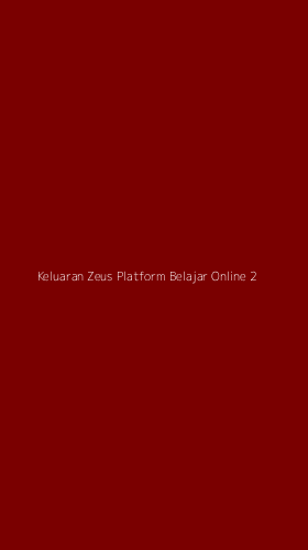 Tampilan Antarmuka Aplikasi Keluaran Zeus Platform Belajar Online - 2