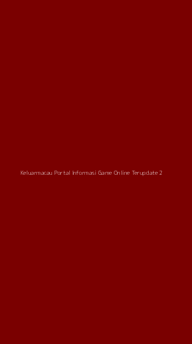 Tampilan Antarmuka Aplikasi Keluarmacau Portal Informasi Game Online Terupdate - 2