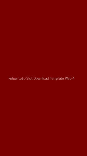 Tampilan Antarmuka Aplikasi Keluartoto Slot Download Template Web - 4