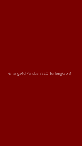 Tampilan Antarmuka Aplikasi Kenanga4d Panduan Seo Terlengkap - 3