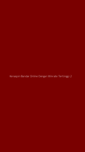 Tampilan Antarmuka Aplikasi Kenaspin Bandar Online Dengan Winrate Tertinggi - 2