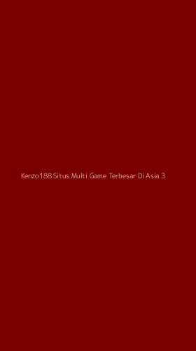Tampilan Antarmuka Aplikasi Kenzo188 Situs Multi Game Terbesar Di Asia - 3