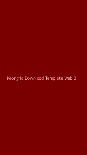 Tampilan Antarmuka Aplikasi Keong4d Download Template Web - 3
