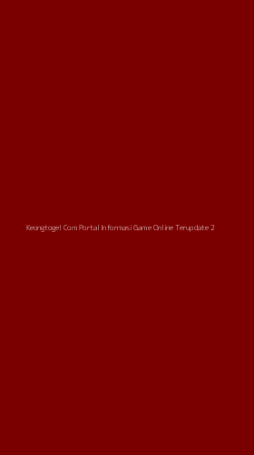 Tampilan Antarmuka Aplikasi Keongtogel Com Portal Informasi Game Online Terupdate - 2