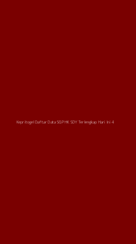 Tampilan Antarmuka Aplikasi Kepritogel Daftar Data Sgp Hk Sdy Terlengkap Hari Ini - 4