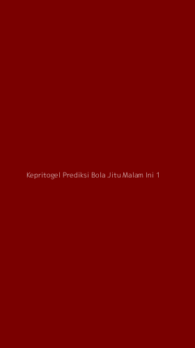 Tampilan Antarmuka Aplikasi Kepritogel Prediksi Bola Jitu Malam Ini - 1