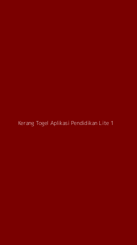 Tampilan Antarmuka Aplikasi Kerang Togel Aplikasi Pendidikan Lite - 1