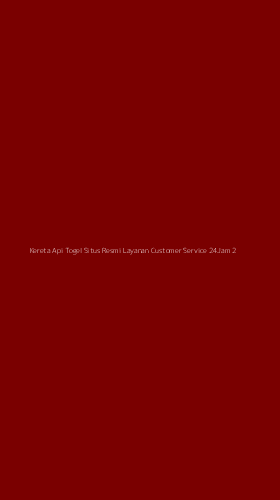 Tampilan Antarmuka Aplikasi Kereta Api Togel Situs Resmi Layanan Customer Service 24jam - 2