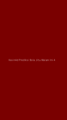Tampilan Antarmuka Aplikasi Kevin4d Prediksi Bola Jitu Malam Ini - 4
