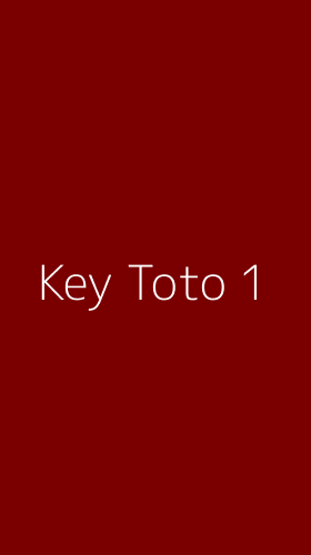 Tampilan Antarmuka Aplikasi Key Toto - 1