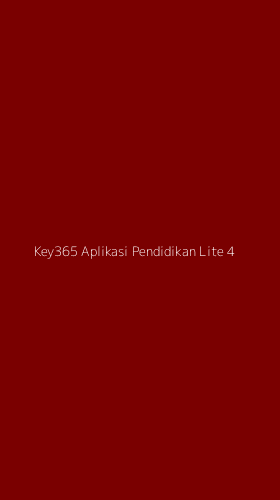 Tampilan Antarmuka Aplikasi Key365 Aplikasi Pendidikan Lite - 4