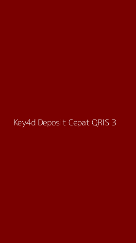 Tampilan Antarmuka Aplikasi Key4d Deposit Cepat Qris - 3