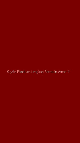 Tampilan Antarmuka Aplikasi Key4d Panduan Lengkap Bermain Aman - 4