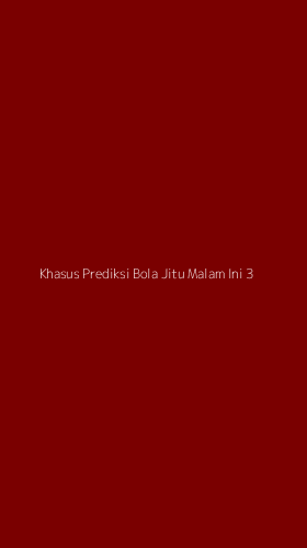 Tampilan Antarmuka Aplikasi Khasus Prediksi Bola Jitu Malam Ini - 3