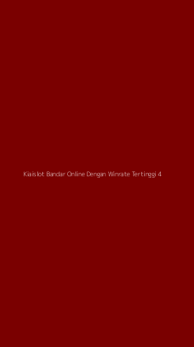 Tampilan Antarmuka Aplikasi Kiaislot Bandar Online Dengan Winrate Tertinggi - 4