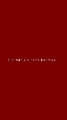 Tampilan Antarmuka Aplikasi Kiba Toto Musik Lite Terbaru - 4
