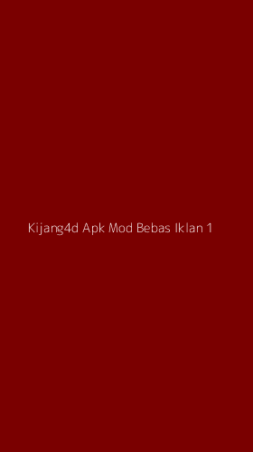 Tampilan Antarmuka Aplikasi Kijang4d Apk Mod Bebas Iklan - 1