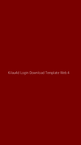 Tampilan Antarmuka Aplikasi Kilau4d Login Download Template Web - 4