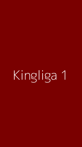 Tampilan Antarmuka Aplikasi Kingliga - 1