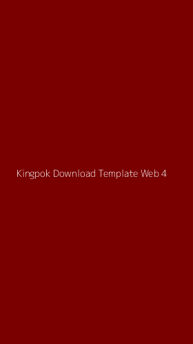 Tampilan Antarmuka Aplikasi Kingpok Download Template Web - 4