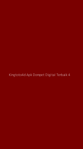 Tampilan Antarmuka Aplikasi Kingtoto4d Apk Dompet Digital Terbaik - 4