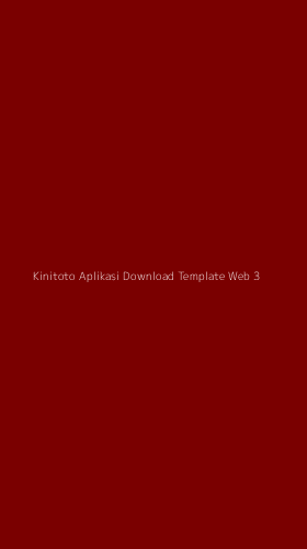 Tampilan Antarmuka Aplikasi Kinitoto Aplikasi Download Template Web - 3