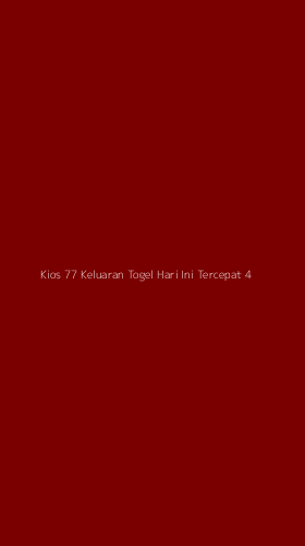 Tampilan Antarmuka Aplikasi Kios 77 Keluaran Togel Hari Ini Tercepat - 4
