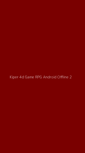 Tampilan Antarmuka Aplikasi Kiper 4d Game Rpg Android Offline - 2